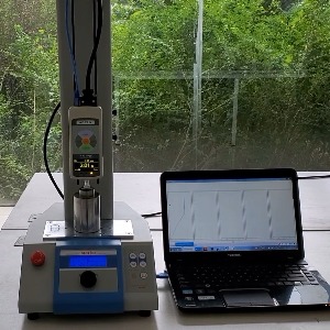 一诺MTA推拉力计配合电动机台用于测试上海西渥公司簧片