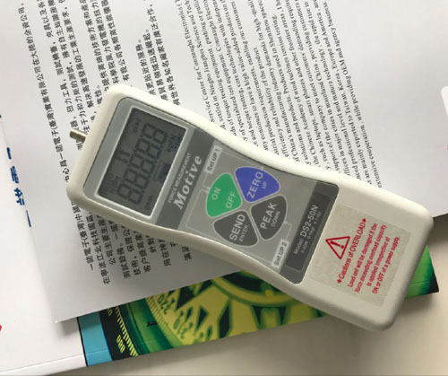 上海某精密模具公司采购的DS2和NK推拉力计已顺利交货